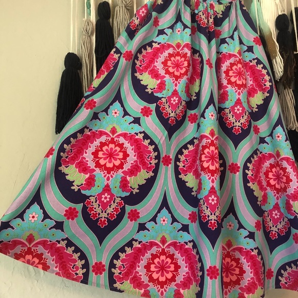 Dew Drops Couture - Spring Summer Bright Sun Dress - Picture 2 of 8